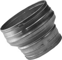 Vent Systems 160-150 mm Horganyzott Acél Szűkítő Adapter - Szellőzőrendszerekhez, Légkondicionálókhoz, Kerek Csővezetékekhez, Egyszerű Telep 8
