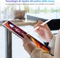 Apple iPad ceruza 2018-2022 modellekhez - KBCASE dönthető érintőceruza tenyérfelismerés-védelemmel 8
