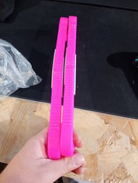 Protecții pentru lame de patine DELAESI, reglabile cu arc, pentru patinaj artistic, de la mărimea 37, roz, 2 bucăți, accesorii pentru patinaj artistic 2