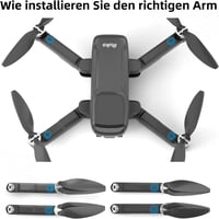 Ruko U11 Pro Drón Hátsó Bal Motor Csere Alkatrész 5