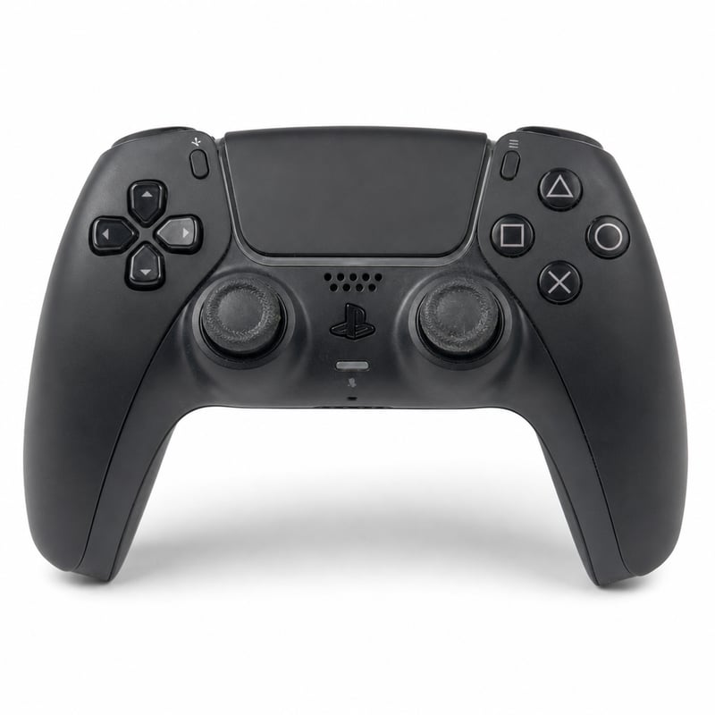 Bezdrôtový ovládač Sony DualSense pre PS5 – Midnight Black, používaný, s miernym driftom analógovej páčky
