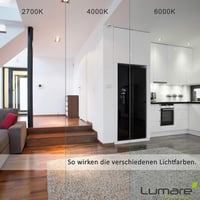 Philips szabályozható LED süllyesztett spotlámpa, 6W, IP44, fehér 6