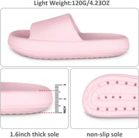 Cozislides Rózsaszín Felhő Papucs - Puha, Csúszásmentes Unisex Nyári Papucs 38/39 4