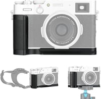 Fujifilm X100V/X100F fémmarkolat - Arca Swiss kompatibilis, gyorscserélhető L-alakú kameragrip 1