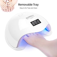 SUNUV Smart 2.0 LED UV műköröm lámpa 36W, időzítővel és LCD kijelzővel 4