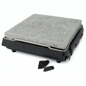 Tefal RE458812 Gourmet 10 Raclette Grillsütő 10 személyes tapadásmentes asztali grill fekete — törött sarok