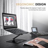 Minthouz állítható, összecsukható laptoptartó 10-17" MacBook, Dell, Lenovo, HP gépekhez 7