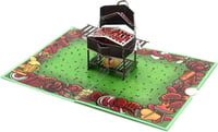 Weber Grillsütő 3D Pop-up Üdvözlőkártya Születésnapra és Partikra 1