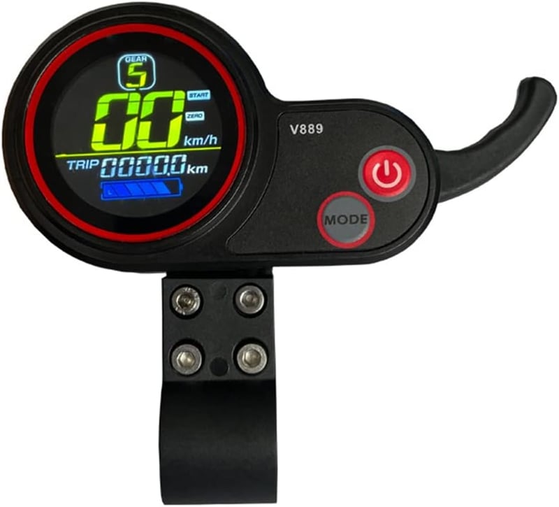 Benefischl E-roller és E-bike vezérlő 36/48V 500/750W LCD kijelzővel