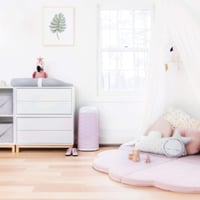 Angelcare Lakkozott Pelenkakuka Szagsemlegesítő Rendszerrel - Fehér Műanyag Pelenkatároló 27x52cm Antibakteriális Védelem 4