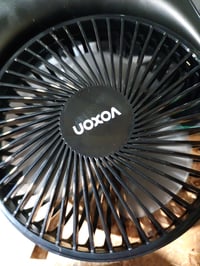 USB stolný ventilátor VOXON, 5 rýchlostí, tichý, s 1,5 m káblom, prenosný USB ventilátor do kancelárie a na cesty 2