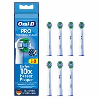 Oral-B Pro Precision Clean elektromos fogkefe pótfej csere fejek X sörtékkel, fehér, 7 db (1 db hiányzik az eredeti csomagból) 2