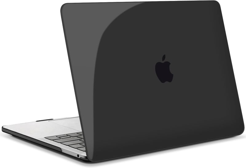 MacBook Pro 16" (2019-2020) TECOOL Ultravékony Védőtok + Billentyűzetvédő, Kristályfekete