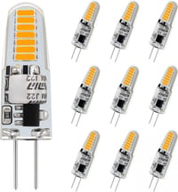 SHUNFA G4 LED Izzó 10db - Energiatakarékos 1.2W Meleg Fehér Fény 1