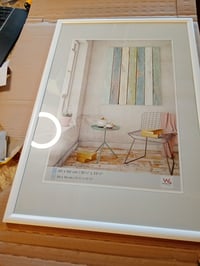 Ramă foto Walther Design Trendstyle KP460W din plastic alb 40x60 cm - ramă crăpată, în rest stare ca nouă (stare: vezi a 2-a imagine) 3