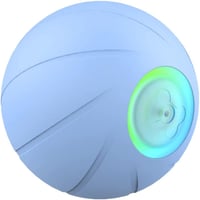 INF LED-es önforgó gumilabda kiskutyáknak és macskáknak - Kék, USB-s, 56mm 1