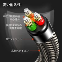 Újracsomagolt UltraPure 1 méteres 3,5 mm-es jack audiokábel 3