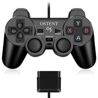 Sony PlayStation kompatibilis vezetékes kontroller, dupla rezgéssel - PS1/PS2/PSX 1