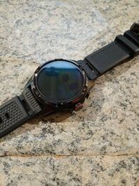 Ceas inteligent bărbătesc TicWatch Atlas, Wear OS, GPS, busolă, 5ATM — defect, funcționează parțial: ecran cu burn-in în două locuri (stare: vezi a 2-a imagine) 2