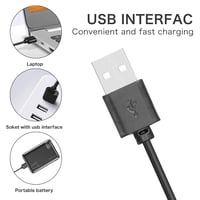 Philips borotva USB-C töltőkábel 7 csatlakozóval, OneBlade kompatibilis 3