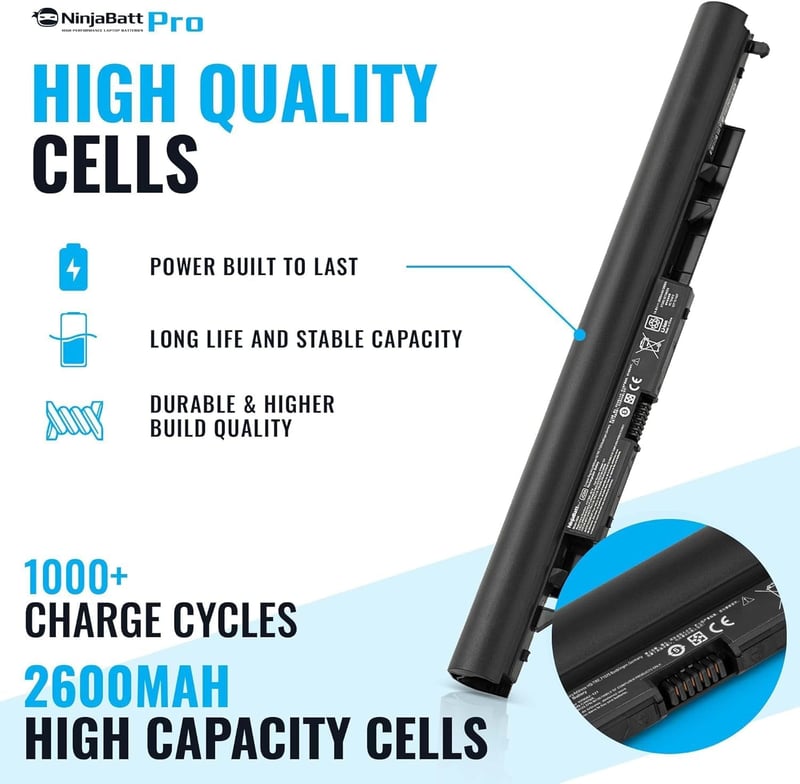 HP NinjaBatt akkumulátor Pavilion laptopokhoz - 2600mAh, Samsung cellák