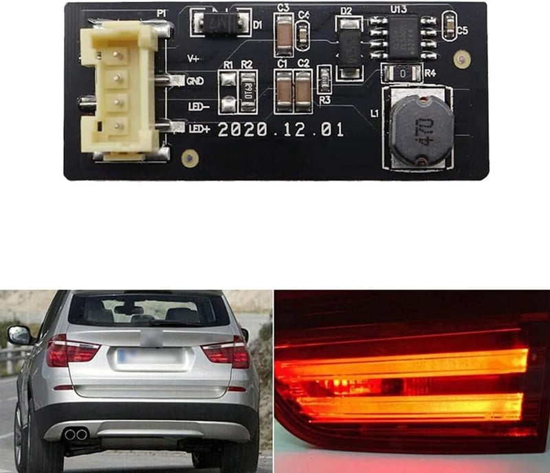 STEEIRO LED Hátsó Lámpa Szett BMW X3 F25 2011-2017 Modellekhez - Plug & Play Csatlakozás, Könnyen Beépíthető Világítás Javító Alkatrész