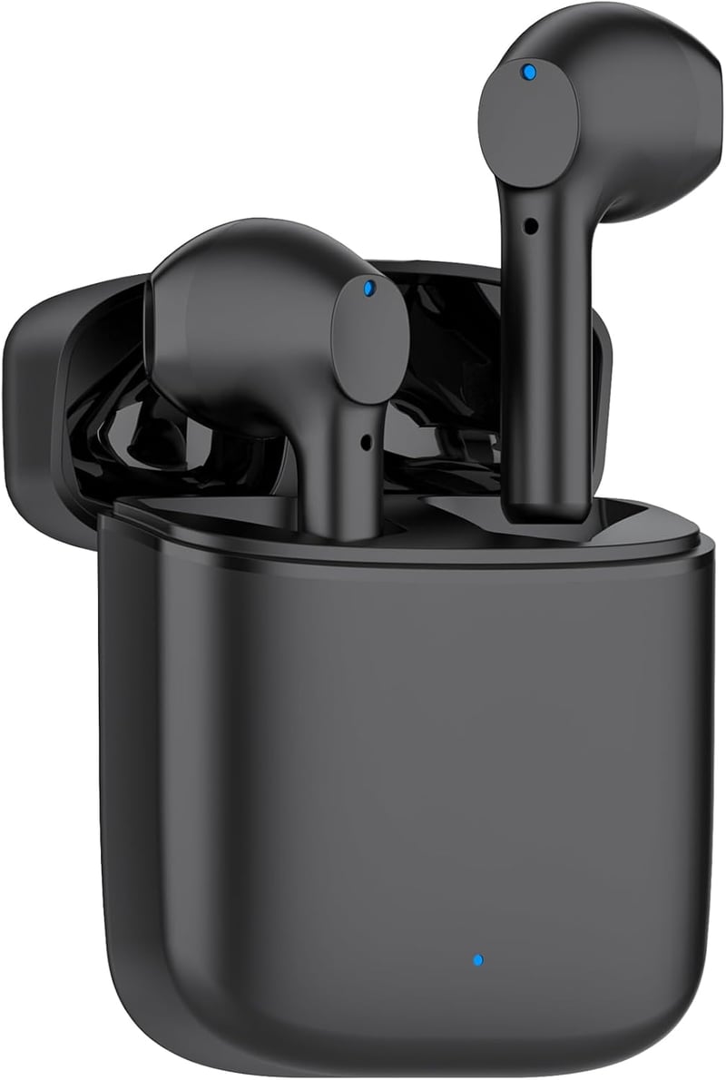 Bluetooth 5.3 Fülhallgató: HiFi Hangzás, 42 Órás Üzemidő, IPX8 Vízálló, iOS/Android