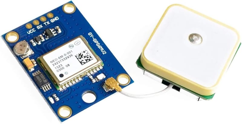 NEO-6M GPS Modul Arduino APM 2.5 Repülésvezérlőhöz Kerámia Antennával