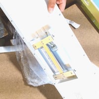 LED stropný panel BRILONER 100x25x6 cm biely, 12,6W 2860lm, stmievateľný CCT — má menšiu preliačinu (stav: viď 2. obrázok) 2