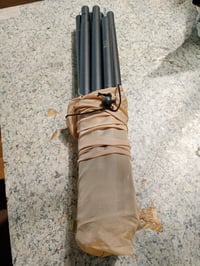 Muyohix Teleskopske šipke za šator, set od 2 komada, 50-200 cm, podesive šipke za ceradu za kampiranje — manje udubljenje (stanje: vidi 2. sliku) 3