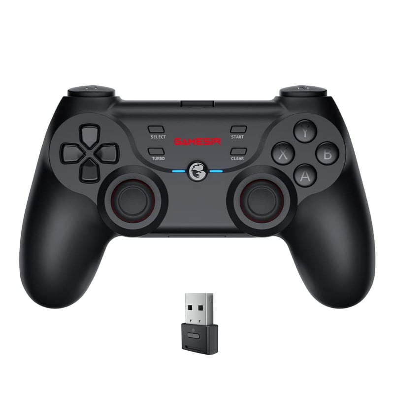 GameSir T3s Vezeték Nélküli Kontroller PC/iOS/Android/Switch Eszközökhöz - Bluetooth Gamepad Apple Arcade Játékokhoz Állítható Vibrációval


