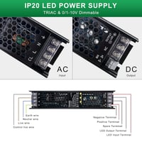 REYLAX 12V 100W Dimmelhető LED Tápegység Transzformátor 3