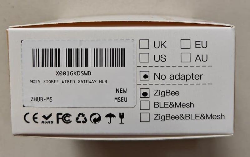 Tuya ZigBee Okos Hub - Alexa és Google Kompatibilis MOES Vezérlőközpont