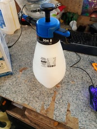 Pulverizator sub presiune Solo 304 B CLEANline, alb, pulverizator manual pentru grădină — defect, funcționează parțial: mâner rupt (stare: vezi imaginea 2) 2