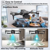 Toladrone TD12Pro FPV Drón 1080P Kamerával - Kefementes Motorral, Optikai Pozicionálással, 90° Állítható Kamerával, Kezdőknek és Haladóknak 5