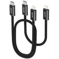 Apple gyorstöltő: Fekete USB-C Lightning kábel iPhone-hoz 1