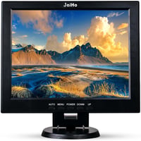 JaiHo 12" CCTV monitor HDMI/VGA/BNC csatlakozókkal, biztonsági kamerákhoz 1