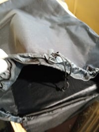 Cărucior de cumpărături pliabil VOUNOT, cu 3 roți pentru urcat scări, 32L, negru, geantă de cumpărături impermeabilă, 94x37x34 cm 4
