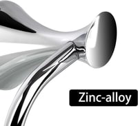 Ezüst Cink Fali Kéztörlő Tartó Gyűrű - Polírozott, Prémium Minőség 4