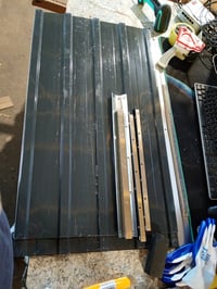 vidaXL antracit siva vrtna povišena gredica od pocinčanog čelika 240x80x45 cm, posuda za biljke za vanjsku upotrebu — nepotpun proizvod (stanje: vidi 2. sliku) 2