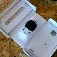 Fitbit Sense 2 pametni sat s bijelim remenom, kućištem od platinastog aluminija i ugrađenim GPS-om — Proizvod nema originalni punjač (stanje: vidi 2. sliku) 3