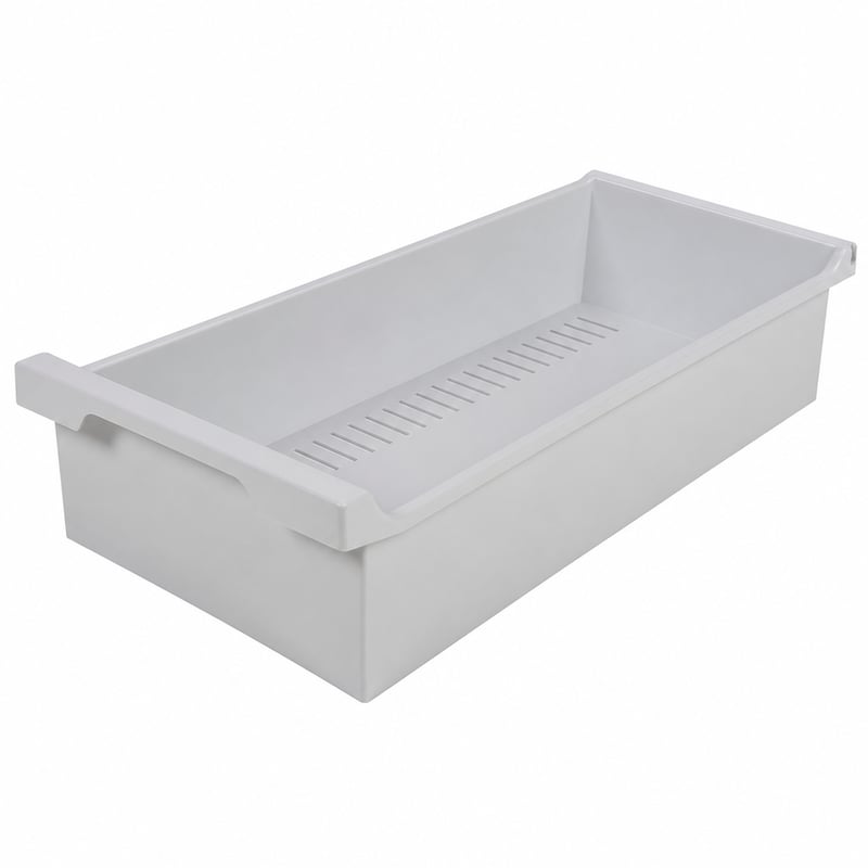 Exacompta 52240D Kartotékový box DIN A6 na šírku, recyklovaný plast — v balení chýbajú 2 rozdeľovače (stav: pozri 2. obrázok)