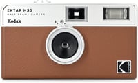 KODAK EKTAR H35 Barna Analóg Fényképezőgép 35mm-es Filmhez, Újrahasználható 1