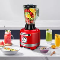 Homtone 1000W Elektromos Konyhai Robotgép 10-in-1 - 1,5L Üvegtállal és 3L Tállal, 6 Sebességgel, Vágás, Aprítás, Keverés, Dagasztás Funkciók 7