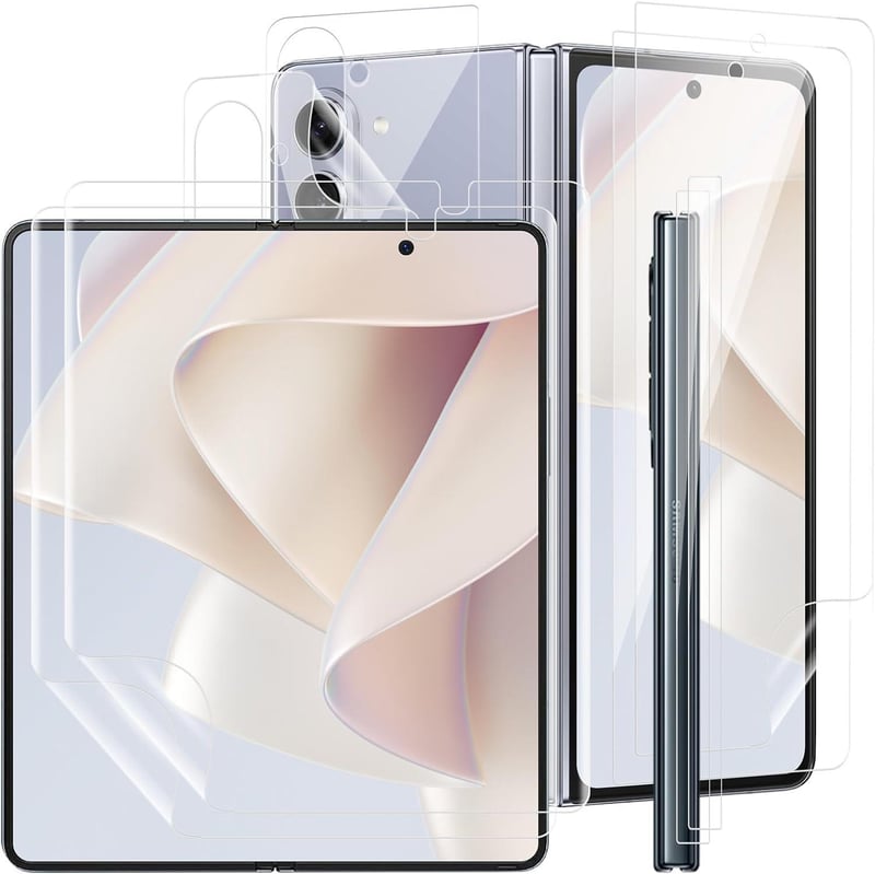 Samsung Galaxy Z Fold 5 Dupla HD TPU Képernyővédő Fólia Szett