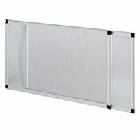 Blinky 75010 otváracia sieťka proti hmyzu na okno, eloxovaná, sivá, 50 x 70 cm — ako nová (stav: pozri 2. obrázok) 1