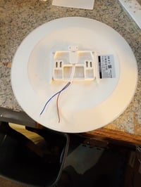 Lampă de plafon LED CHENBEN cu telecomandă, 24W, RGB, reglabilă, temperatură de culoare 3000K-6500K, luminozitate ajustabilă, iluminat inteligent pentru dormitor 3