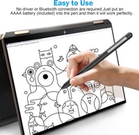 Microsoft Surface Stylus toll - 1024 nyomásérzékenységű, tenyérfelismerős, hosszú üzemidejű 5