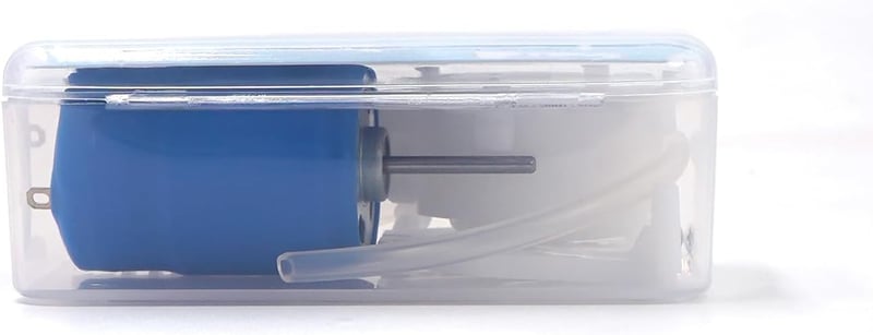 Treedix DC 12V Mini Perisztaltikus Pumpa - Laboratóriumi, Akváriumi és Arduino DIY Adagoló Szivattyú, 100ml/perc Áramlással, Kék