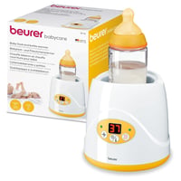 Beurer BY 52 Bébiétel és Cumisüveg Melegítő - 2 az 1-ben Melegítő és Melegen Tartó Funkció, Digitális Kijelző, 8 Perces Felmelegítési Idő 1